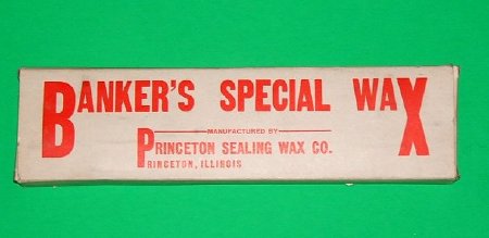 Wax, Sealing