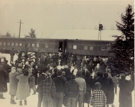 Arrival of Santa