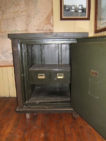 Inside of Depot Safe