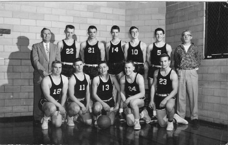 1959 Amberg High School Basketball Team