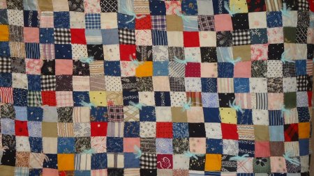 Lela Shepherd's Postage Stamp Quilt