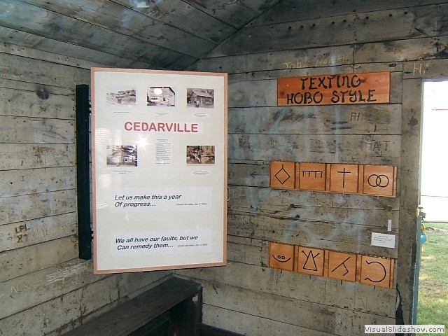 Cedarville Depot Exhibit